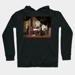 Cleopatra’s Banquet by Gerard de Lairesse Hoodie